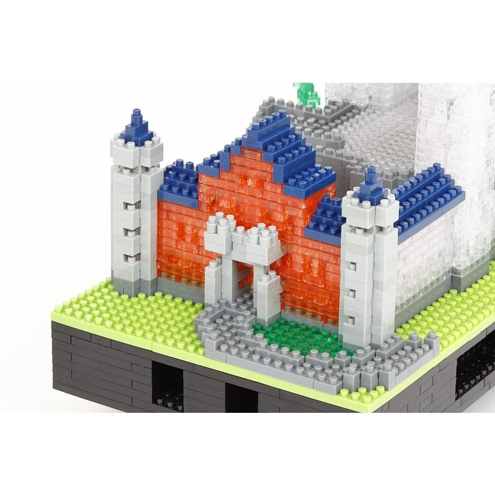 [Эксклюзив Amazon.co.jp] Nanoblock Neuschwanstein Castle Deluxe Edition Прозрачная версия. НБ-009А