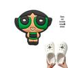 Съемные шармы для Crocs 'Летающая Девочка' - Модные Украшения для Обуви на Фестивали и Вечеринки