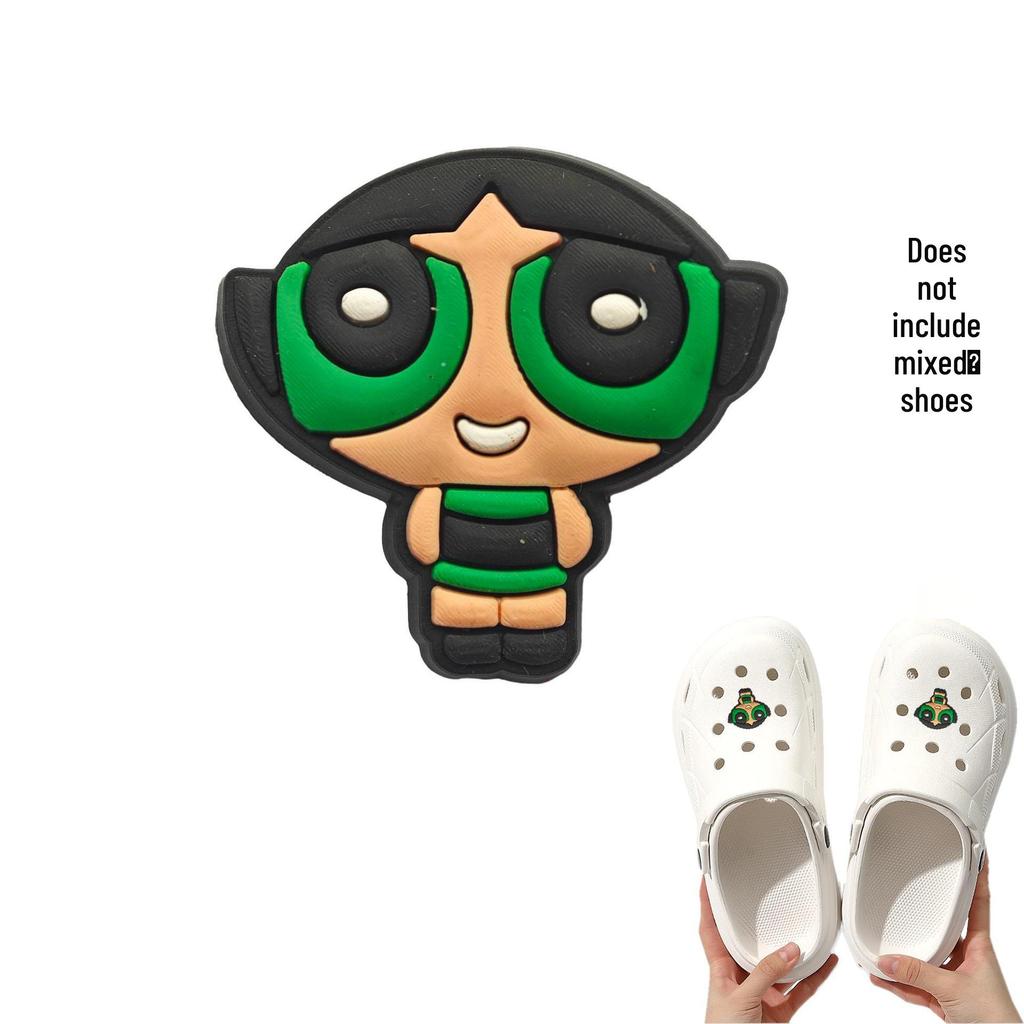 Съемные шармы для Crocs 'Летающая Девочка' - Модные Украшения для Обуви на Фестивали и Вечеринки
