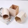 DIY Милые многофункциональные настольные принадлежности Канцелярские принадлежности Контейнер для карандашей Держатель для ручек Ящик для хранения Карандаши Деревянные