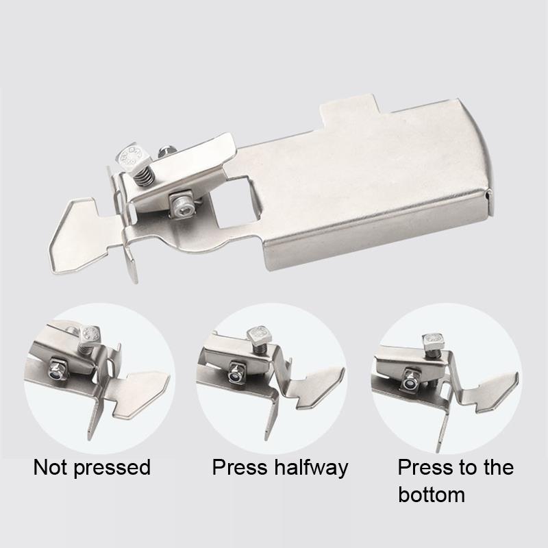1 шт., направляющая для шва, прижимная лапка для бытовой промышленной швейной машины, прижимная лапка, аксессуары для тонкого швейного инструмента