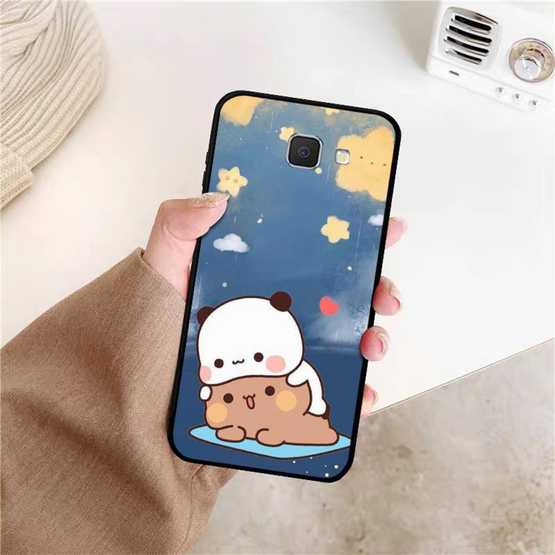 Чехол для телефона Yinuoda с персиковым котом и милым мультяшным рисунком для Samsung J8 J7 Core Dou J6 J4 plus J5 J2 Prime A21 A10s A8 A02