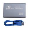 Карта захвата видео 4K HD Мультимедийный интерфейс USB 3.0 60 кадров в секунду Игровое прямая трансляция Plug and Play Низкая задержка Запись для