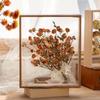 3D Double-Sided Transparent Frame for DIY Dried Rose Specimen Display