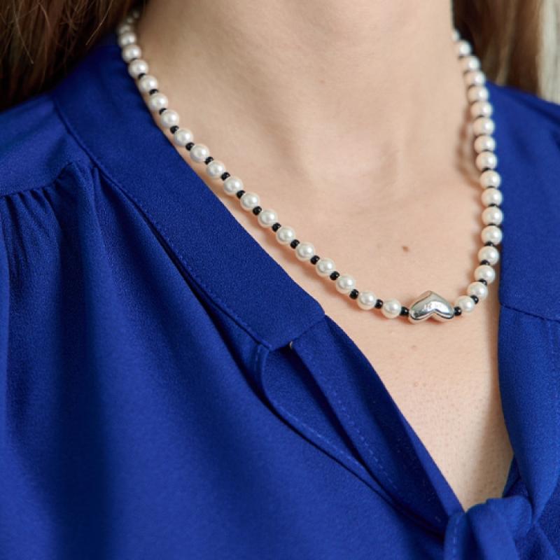 MAXZA Шифоновая блузка с оборками и завязками-лентами 7/8 Zd07qb600on