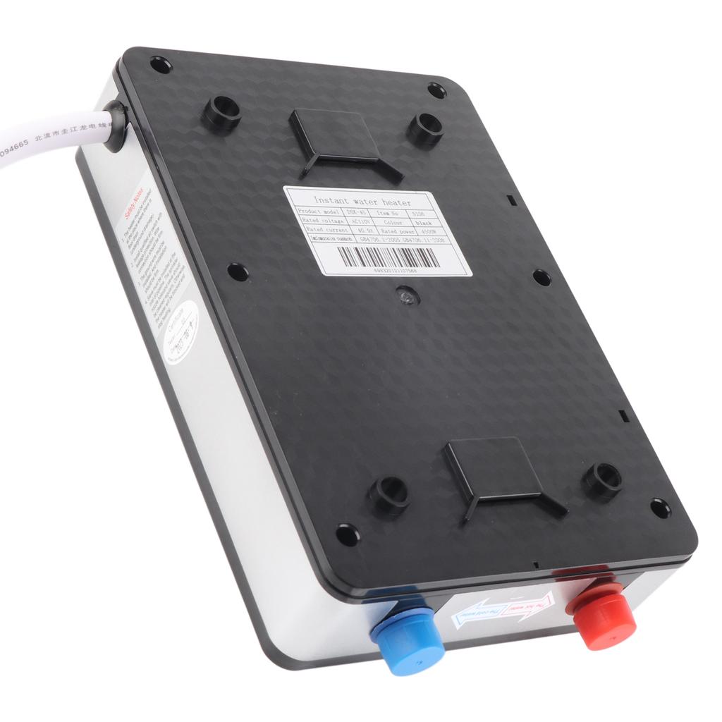 4500W Tankless Water Heater Electric Instant Hot Water Heater Household Bathroom 110V