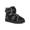 UGG Ботинки Dune Mini Buckle с флисовой подкладкой, черные, женские, 1119431-BLK