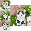 Charming Cat Plush Keychain Unique Cartoon Doll Soft Toy Backpack Pendant Gift Idea