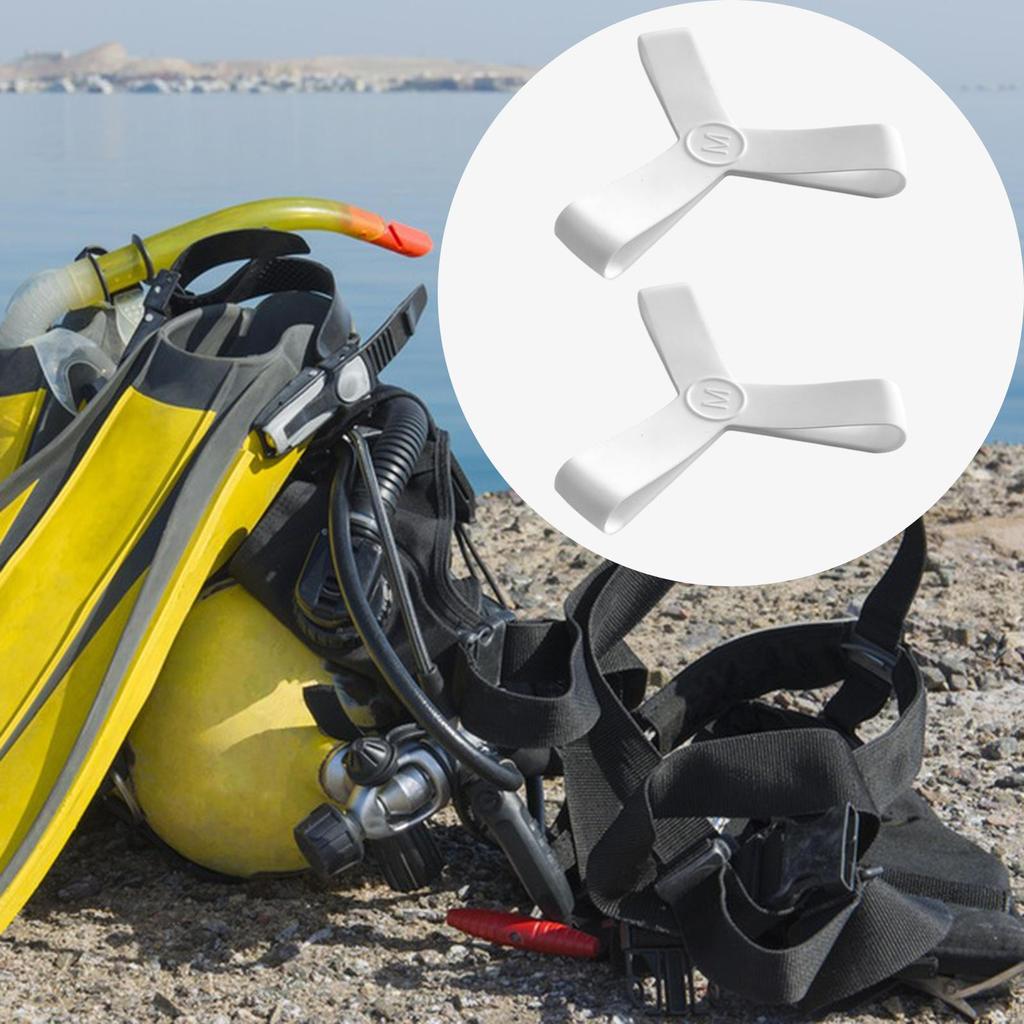 Фиксаторы ласт Ремешок-гриппер Эластичный Регулируемый Удобный Надежный Ласты для подводного плавания для Подводного плавания