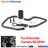 Aluminum Baffled Oil Catch Can Tank Kit PCV Side for Chevrolet for Camaro SS 2016+