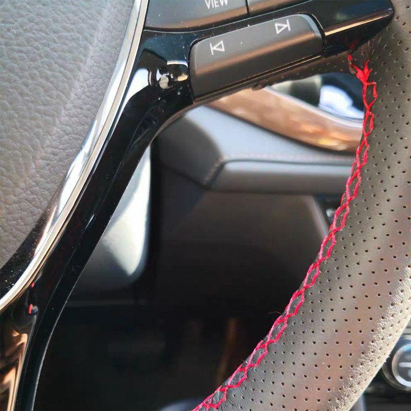 Специальная крышка рулевого колеса Volkswagen Натуральная кожа Ручная прошивка Poloplus Langyi plus Tu Angtu Guan L Magotan Женская
