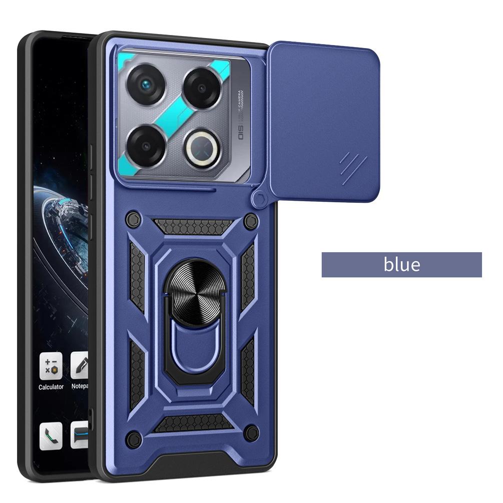 Военный защитный чехол для камеры INFINIX GT 20 Pro GT20 Pro Infinix Note 40 Pro + Note 40 Pro Note40 Hybrid Ring Stand Противоударный чехол