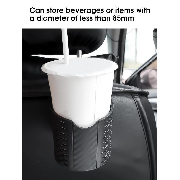 Car Seat Back Cup Holder Portable Auto Drink Organizer Storage Basket Phone Holder Water Cup Bracket Car Interior Accessories Cup Holders 5