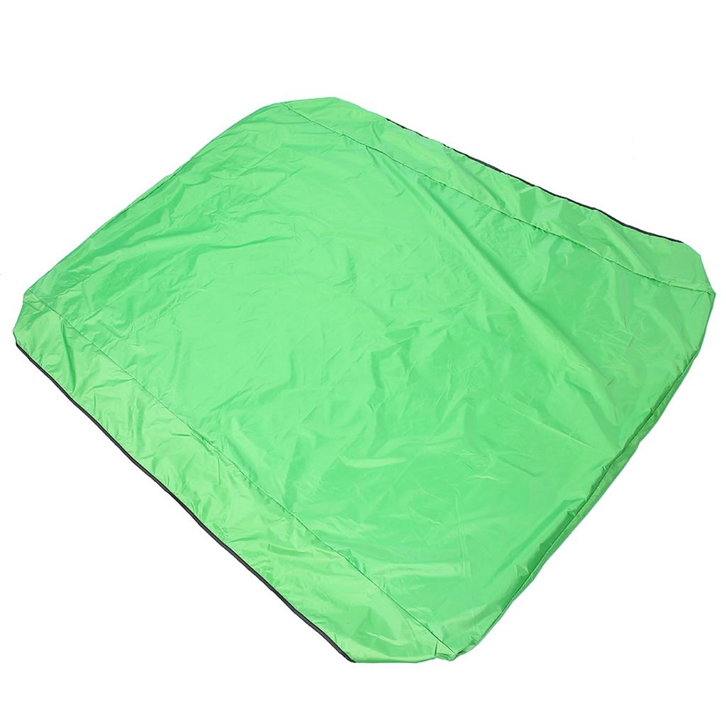 Outdoor Garden Courtyard Waterproof Dust‑Proof Windproof Swing Canopy Cover Accessory Green