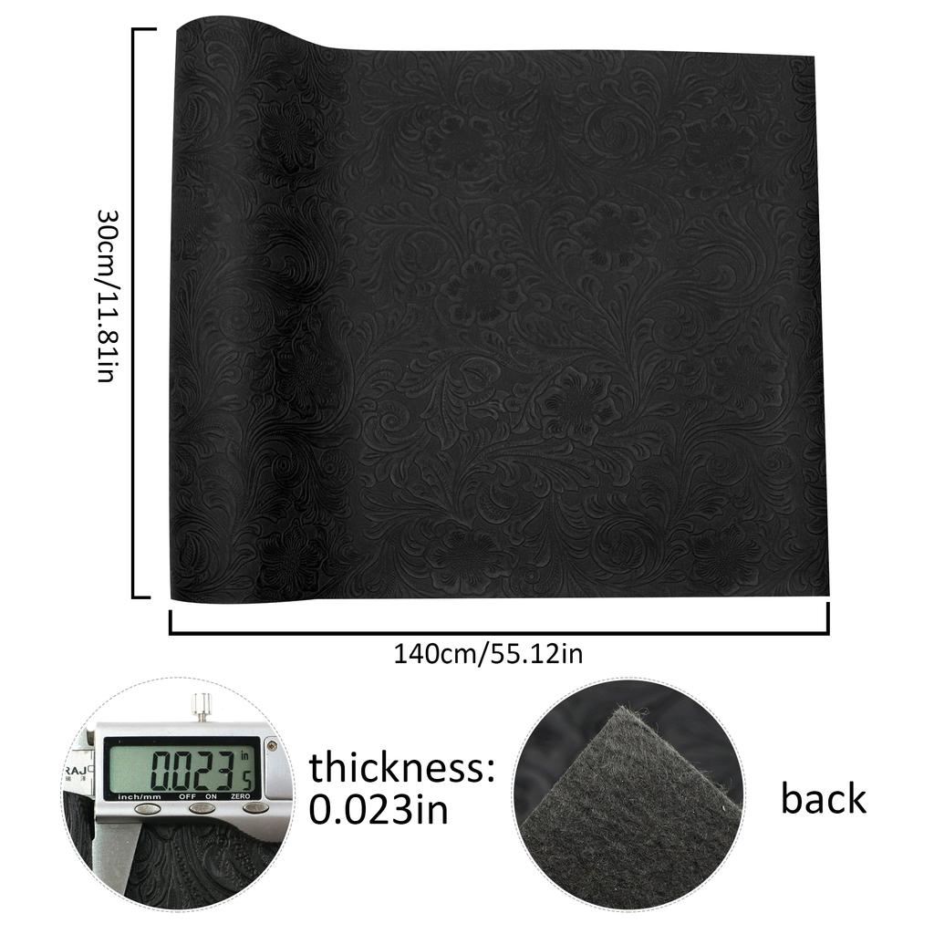 30x140см Текстурированная искусственная кожа с тиснением в виде завитков Листы ткани из синтетической кожи Сделай сам Серьги Сумки Пенал Кошелек Изготовление Поделок