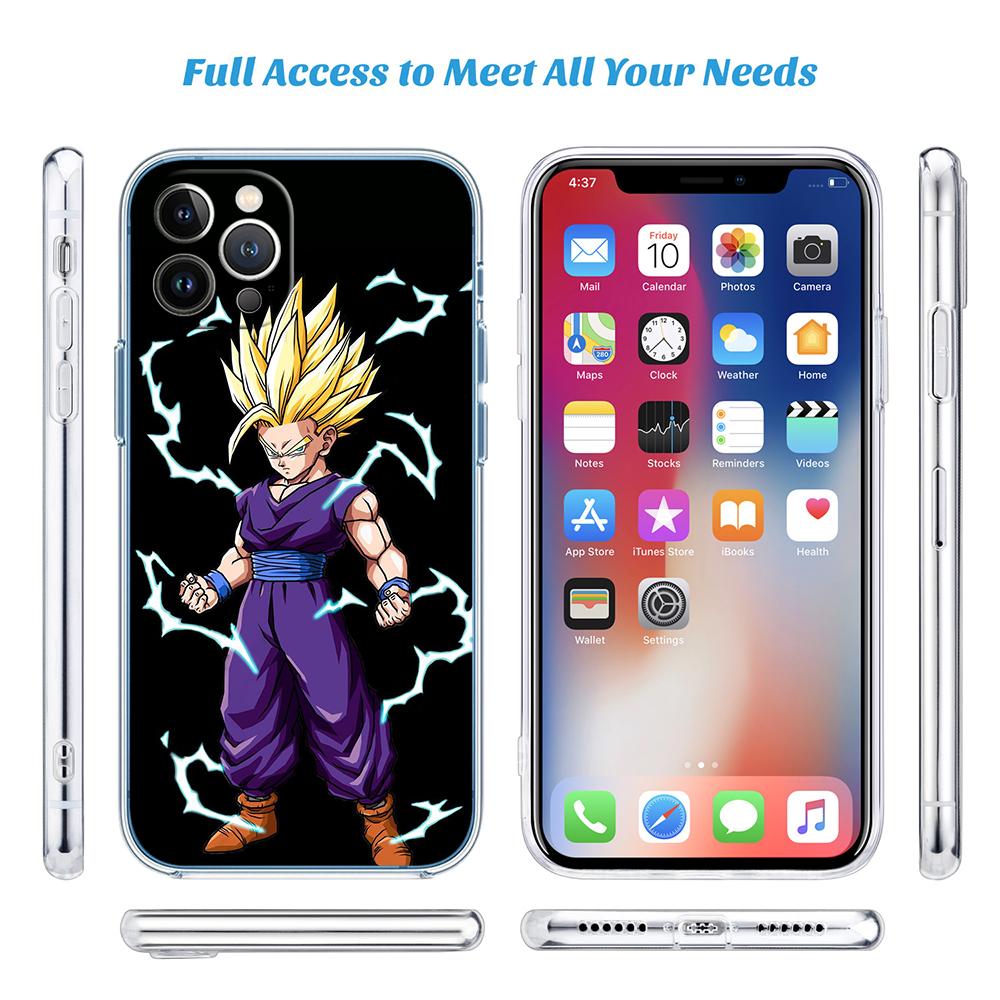 PP29 Dragon Ball Gohan Phone Case for Motorola Moto Edge 20 30 40 50 S30 Fusion Ultra Pro Neo Lite + G200 G23