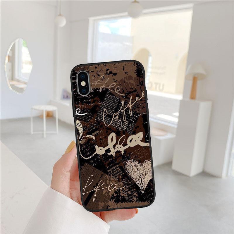 Чехол для телефона PP20 Coffee Time для Samsung Galaxy A11 A12 A13 A15 A52S A53 A55 A56 A70 A71 A72 A73 F06 F16 F56 S10 Plus S10e