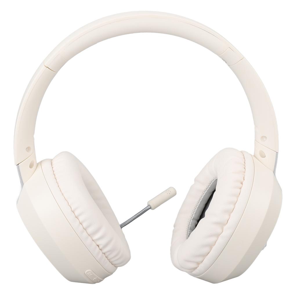 Беспроводная игровая гарнитура Складная Шумоподавление Мягкая подушка Портативные Bluetooth игровые наушники со съемным микрофоном