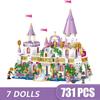 Building Blocks Bricks Compatible Friends Windsor Castle Princess Prince Toys for Girls Boys Children Model Gift DIY