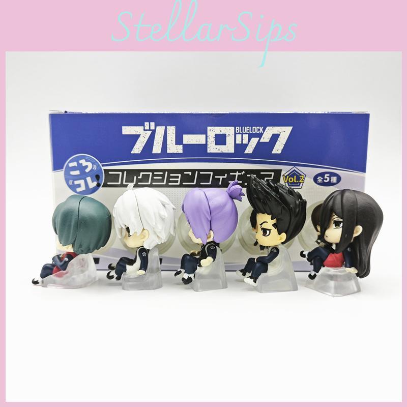 Очаровательные сидячие модели «Синей тюрьмы», серия вторая, фигурки-сюрпризы, коллекционные фигурки из АБС-пластика