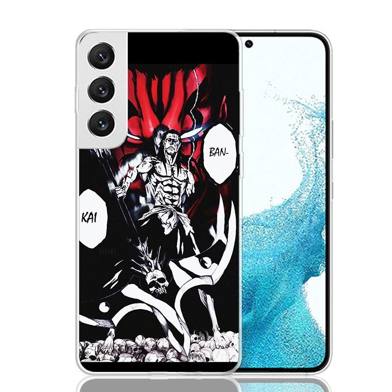 Чехол для телефона Bleach с изображением Зараки Кенпачи для Samsung Galaxy S26 S25 Edge S24 S23 FE S22 Ultra S21 Plus S20 + Fundas Cover Coque Galaxy