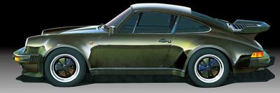 Настоящая спортивная машина Porsche 911 Turbo Пластиковая модель 1/24 №59 '85