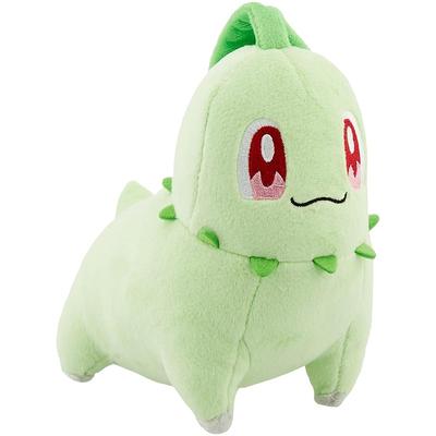 Оригинальная плюшевая игрушка из Pokémon Center Чикорита 11,00 x 15,0 x 20,0 (В x Ш x Г: см)