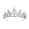 Rhinestone Queen Crown Baroque Vintage Bridal Tiara Halloween Party Wedding Hair Accessories  Party