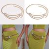 Pearl Artificial Stylish Flower Metal Waist Chain For Women Casual Or Formal Use