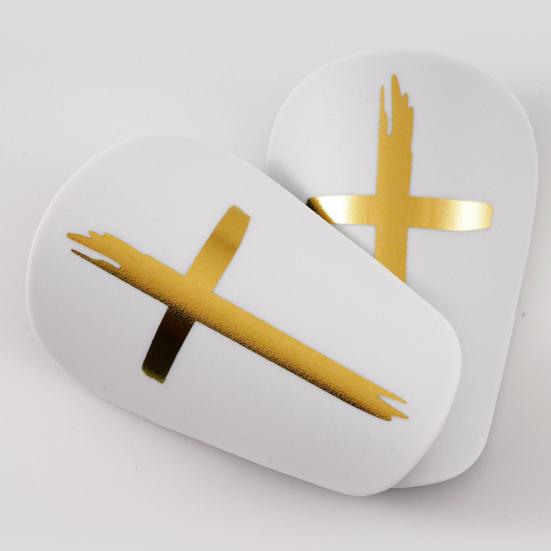 Mini Football Shin Guards Tiny Shin Pads with EVA Cushion for Kids Youth Adults Calf Protection Gear for Outdoor Soccer Training