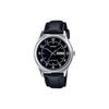 Casio Стандартная серия Платье Серия Модный Повседневный Ретро Классический Указатель Дата День недели Водонепроницаемый Кварцевый механизм Кожаный ремешок MTP-V006L-1B2U