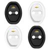AABHL1 4Pcs Silicone Anti-collision Car Door Lock Protection Cover For Chevrolet Colorado Cruze Captiva Malibu Trax Aveo Camaro