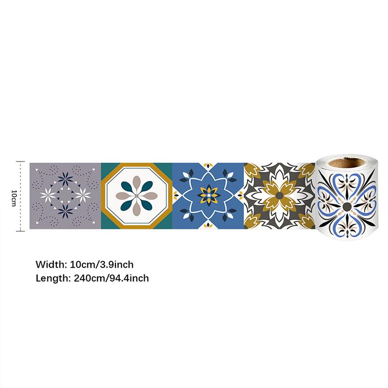 10x240 см ПВХ водонепроницаемая поясная линия самоклеящаяся декоративная полоса на талии
