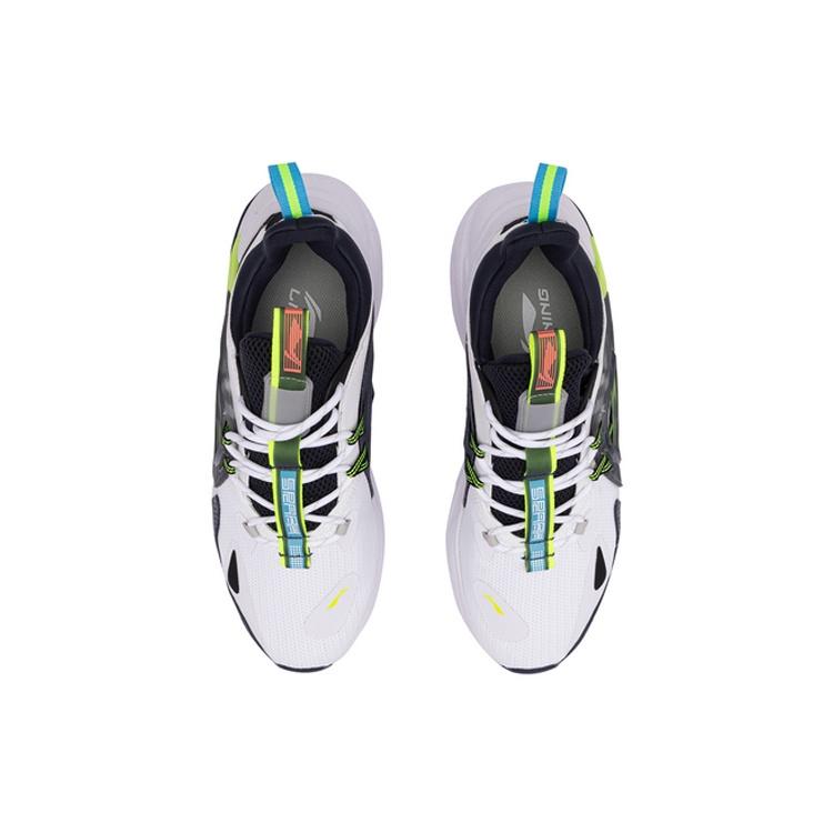 Li-Ning XingHuo Спортивный досуг 'Белый Синий Черный' Мужской AGLQ057-1