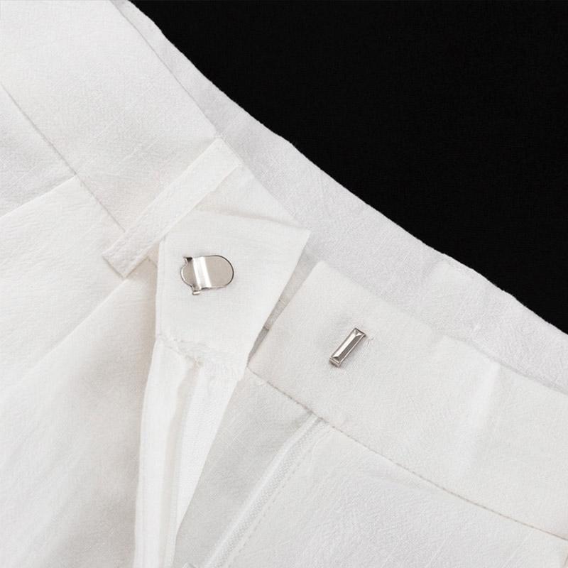 Весенние прозрачные лоскутные прямые брюки женские с высокой талией и карманом на молнии модные уличные узкие женские брюки