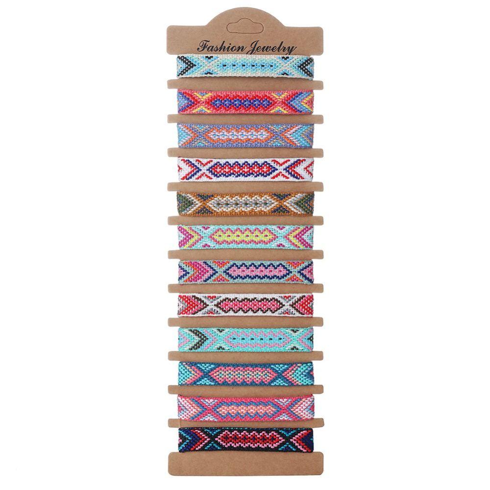 Adjustable Woven Bracelet Transshipment Nepalese Ethnic Bracelet Bohemian Bracelet Jewelry Gift
