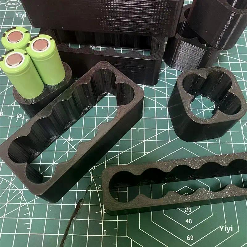 1/4Pcs 18650 Lithium Battery Spot Welding Fixture - Fixed Assembly Bracket for Battery Pack Welding Positioning
