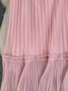 Women's Retro A-line Mesh Patchwork Skirt - Mid-length and Versatile for Commuting and Gentle Style