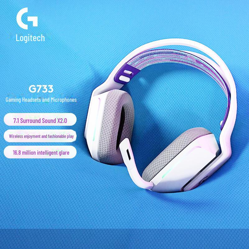 Беспроводная игровая гарнитура Logitech G733 RGB 7.1 KDA Edition