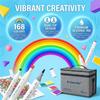 48/60Pcs Brush Tip Alcohol Markers Dual Tip Art Marker Set Portable Brush Markers  Drawing