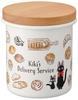 Skater Enamel Wooden Studio Ghibli Delivery Jiji Canister, 750ml, Lid, "Kiki's Service" ENC8-A