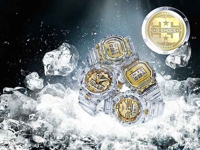 Casio Мужские кварцевые часы из нержавеющей стали 200M водонепроницаемые, ударопрочные, с будильником DW-5035E-7