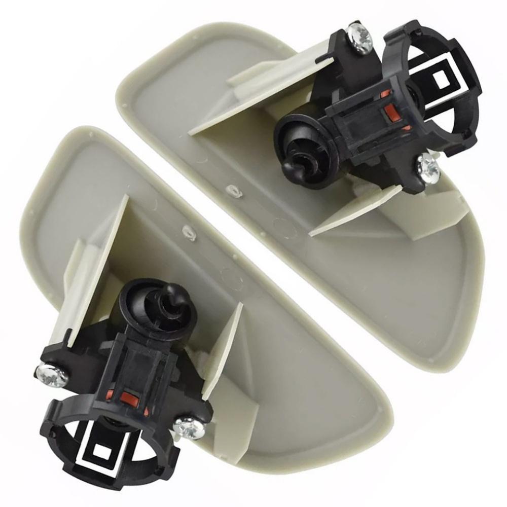 For 05-08 Subaru Forester Headlight Washer Spray Nozzle Cover Cap Left & Right