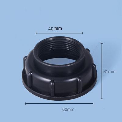 Высококачественные фитинги для IBC-контейнеров с крупной резьбой 1/2" 3/4" 1" Пластиковый адаптер-соединитель Портативный Прочный Водяной соединительный адаптер