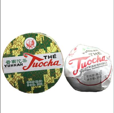 100 г Пу Эр Туо Ча Сяо Фа Туо Сягуань Юньнань Туоча Спелый чистый чай