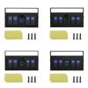 Удобный корпус с 4 тумблерами и USB-портами для лодок