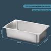 201 Stainless Steel Commercial Gastronorm Food Pan