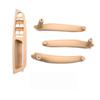 Set Beige Black Armrest Car Left Front Driver's Seat LHD Interior Door Handle Inner Panel Pull Trim Cover For BMW E70 E71 X5
