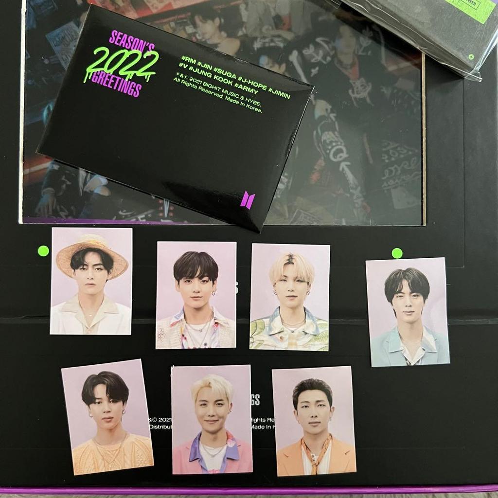 [Б/У] BTS 2022 SEASON'S GREETINGS DAILY BTS