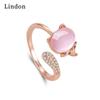 Линдон классический медный сплав циркон женские кольца женские ювелирные изделия свадебное обещание вечерние подарок